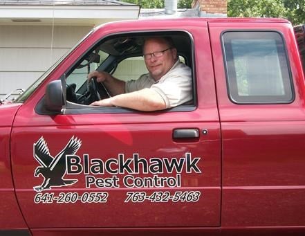 Logo for Blackhawk Pest Control