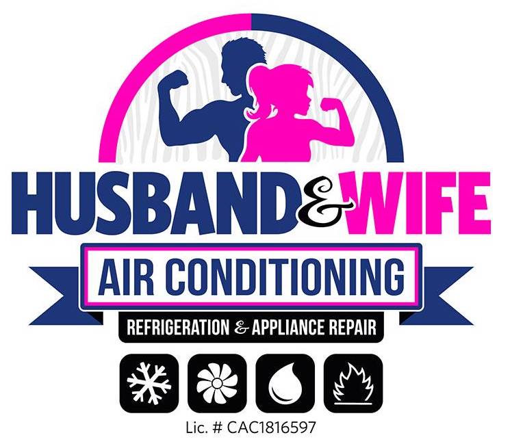 Logo for Husband and Wife Air, Refrigeration and Appliance