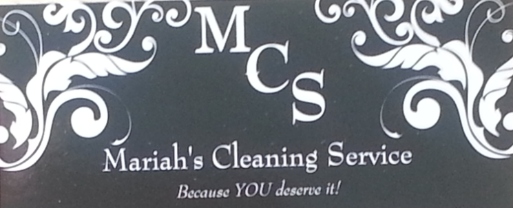 Logo for Mariah's Cleaning Service