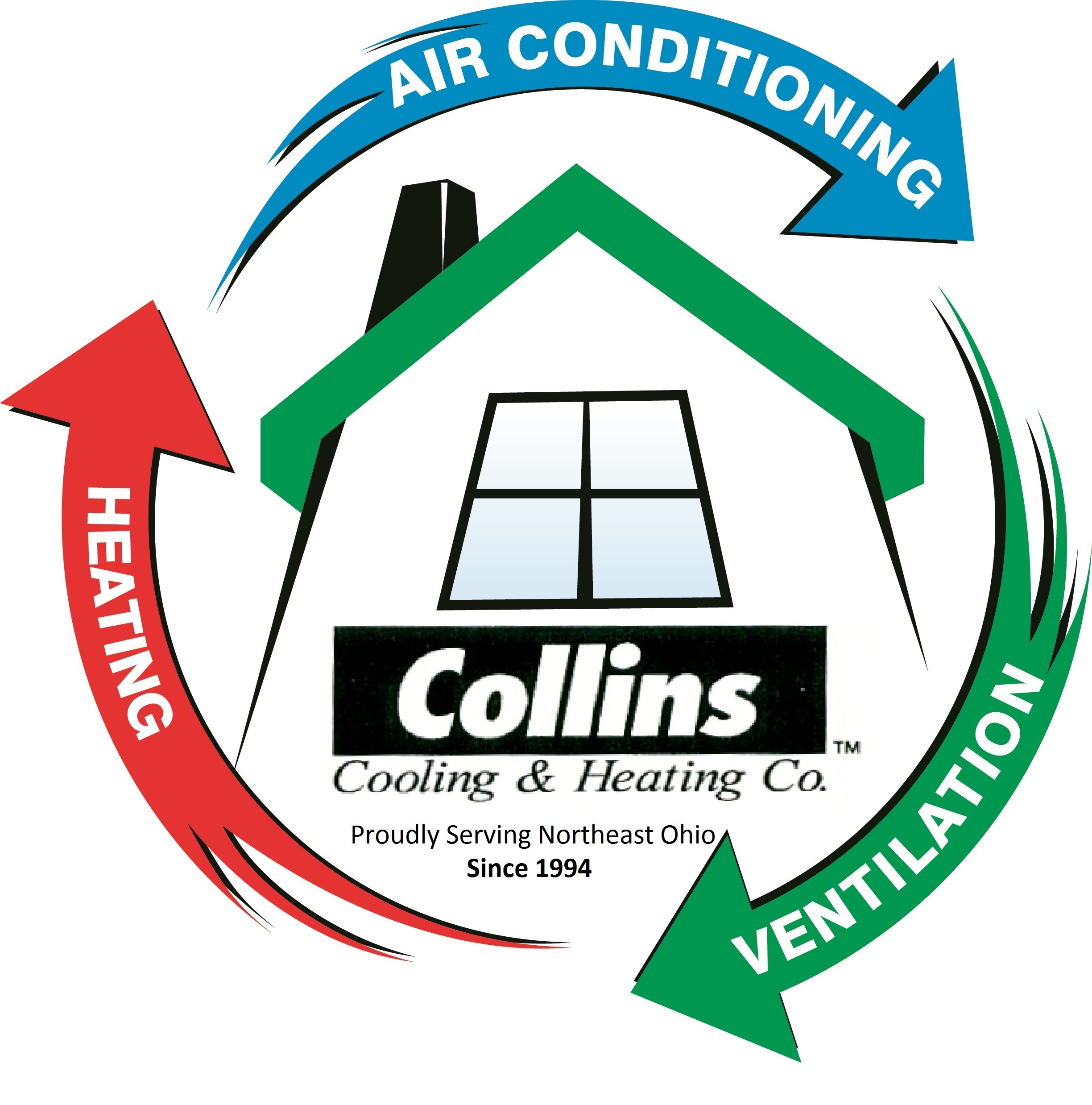 Logo for Collins Cooling & Heating Co
