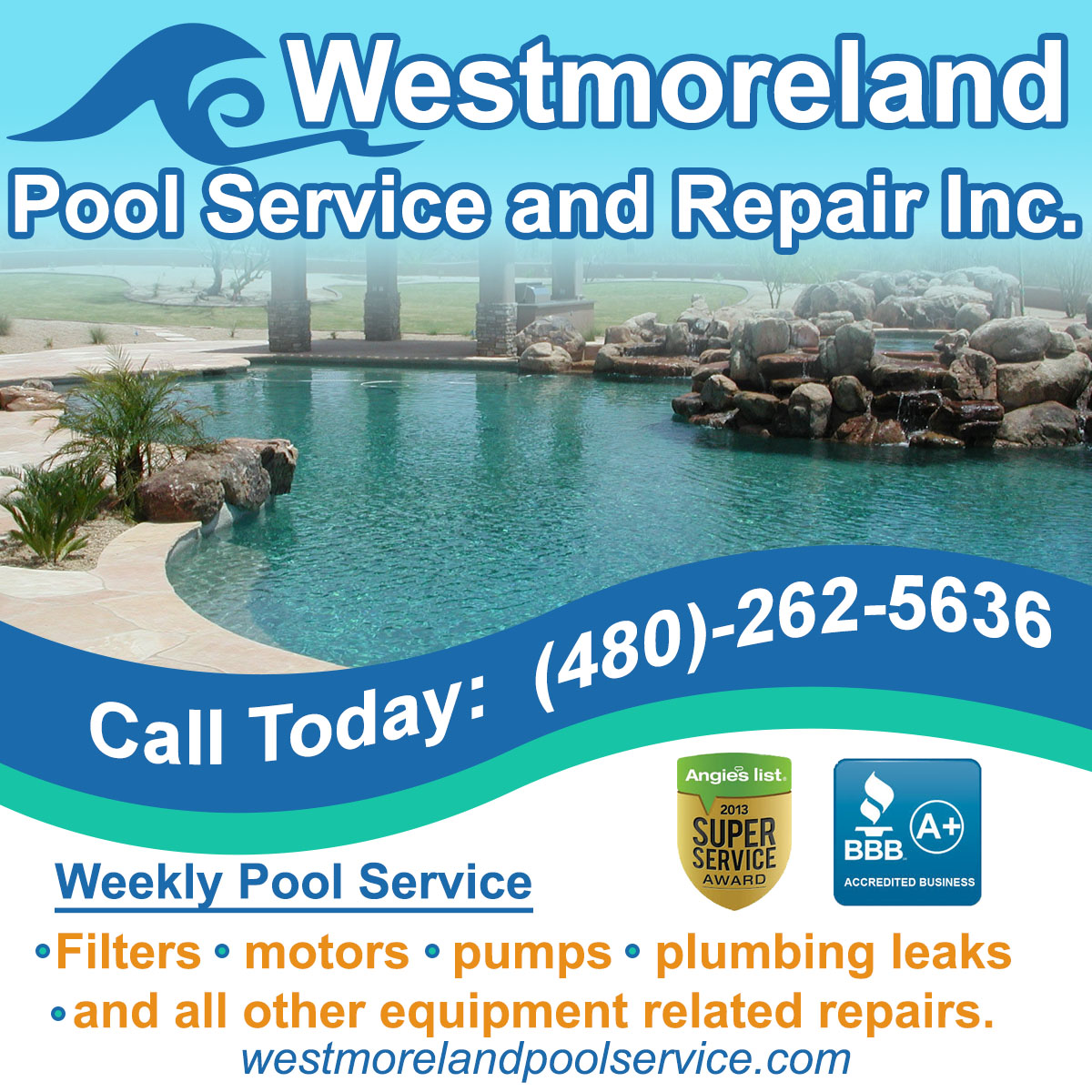Westmoreland Pool Service & Repair Inc logo
