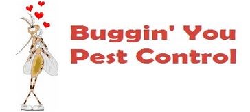 Logo for Buggin' You Pest Control