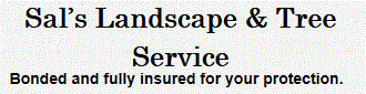 Logo for Sal's Landscape & Tree Service