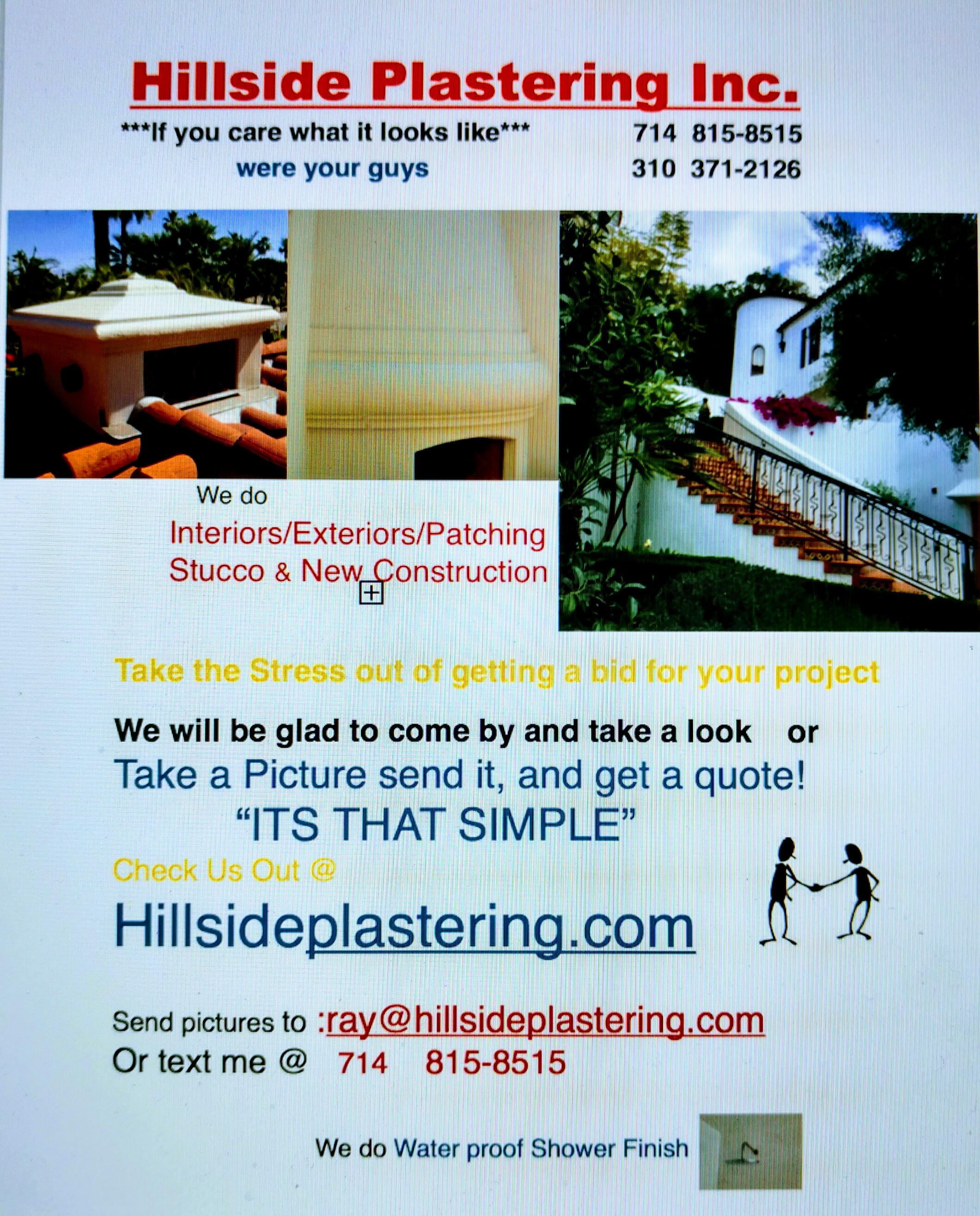 Logo for Hillside Plastering Inc
