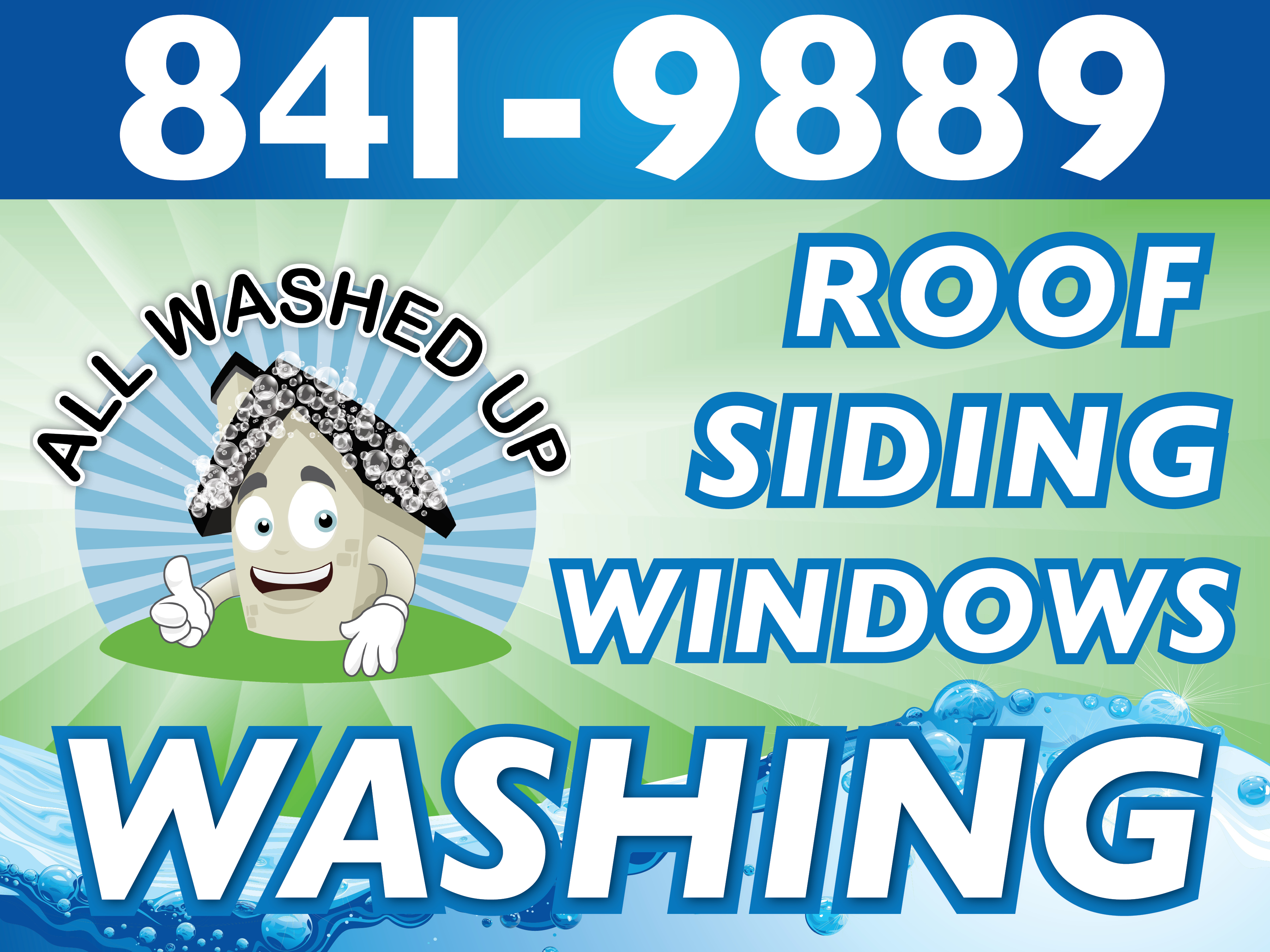 Logo for All Washed Up Inc
