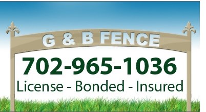 Logo for G & B Fence