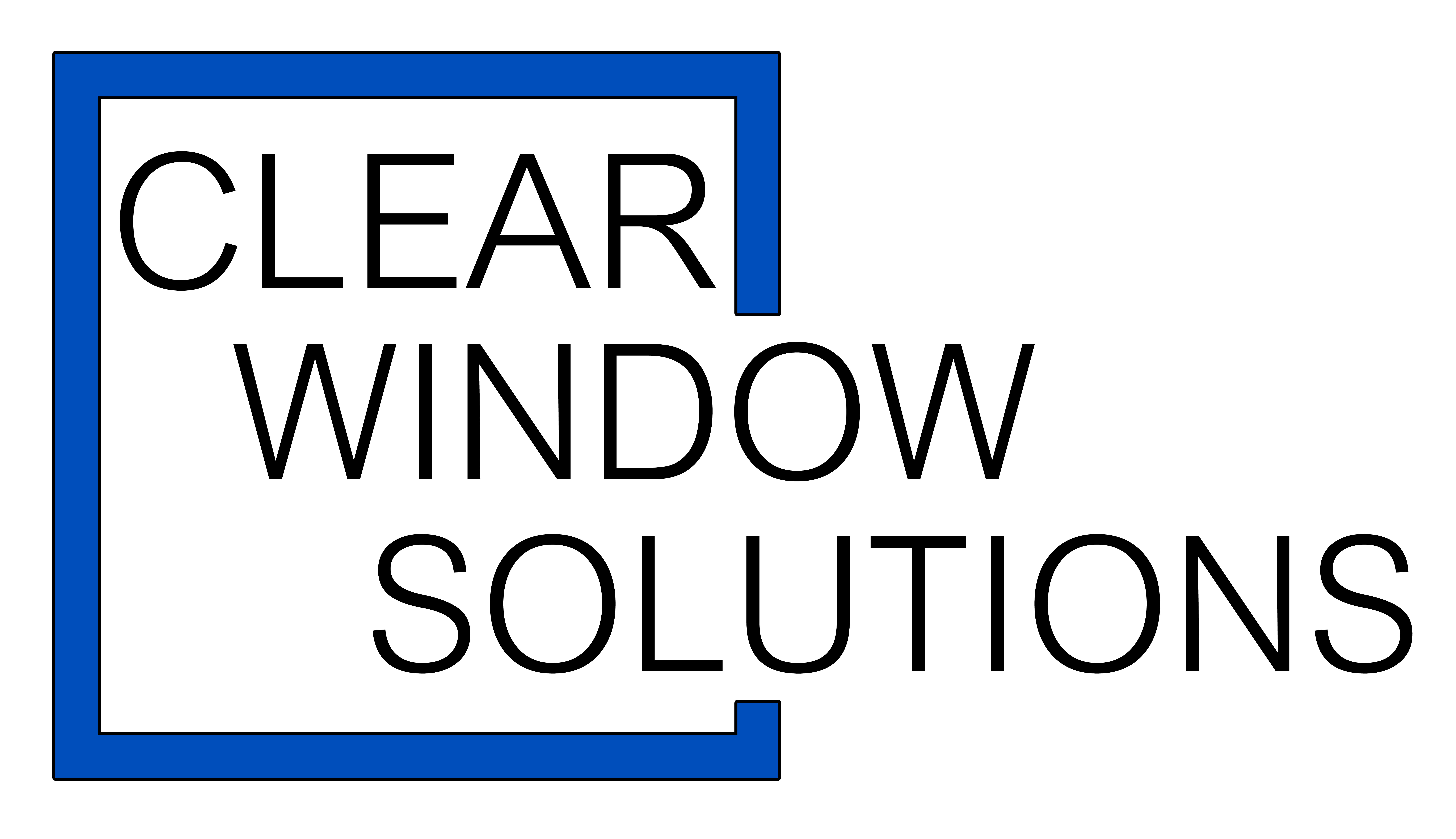 Logo for Clear Window Solutions Inc