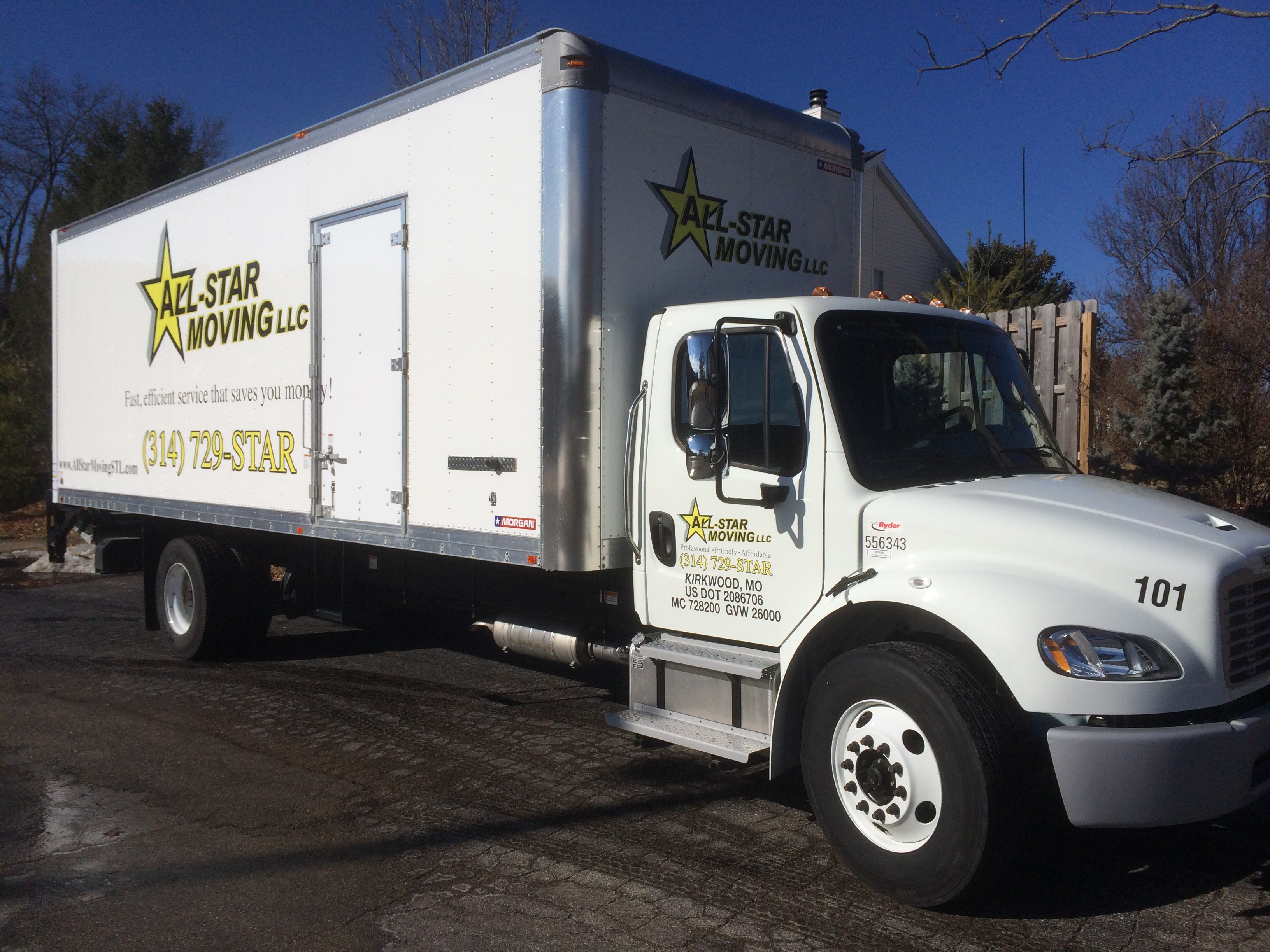 Logo for All Star Moving LLC
