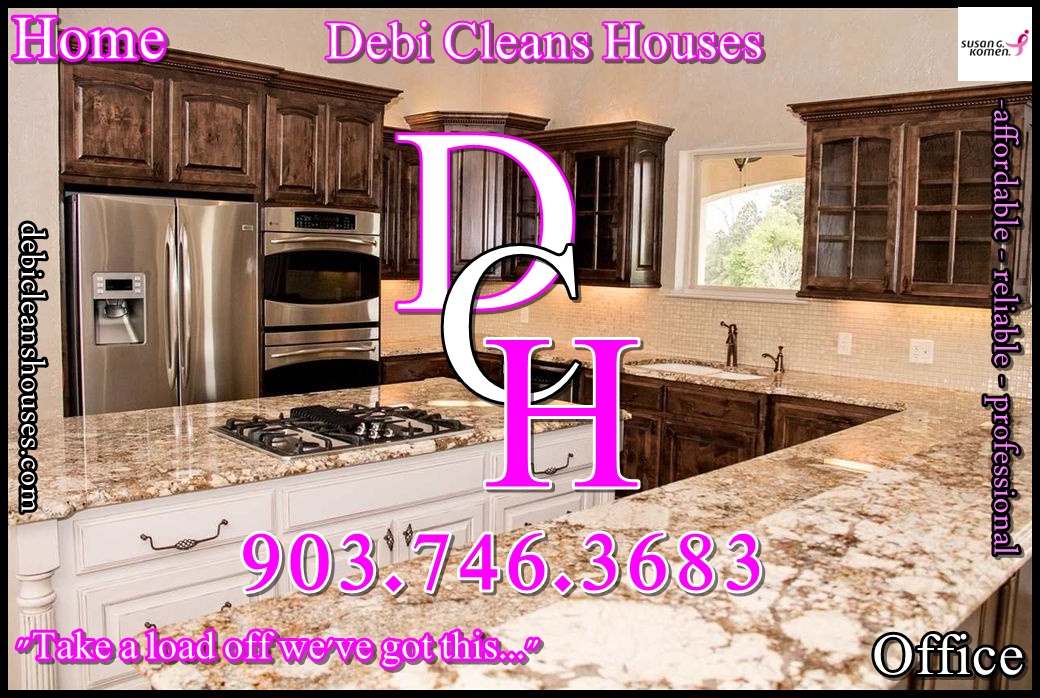 Logo for Debi Does Houses Cleaning