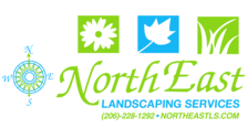 Logo for North East Landscaping Services