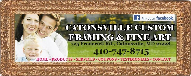 Catonsville Custom Framing & Fine Art logo