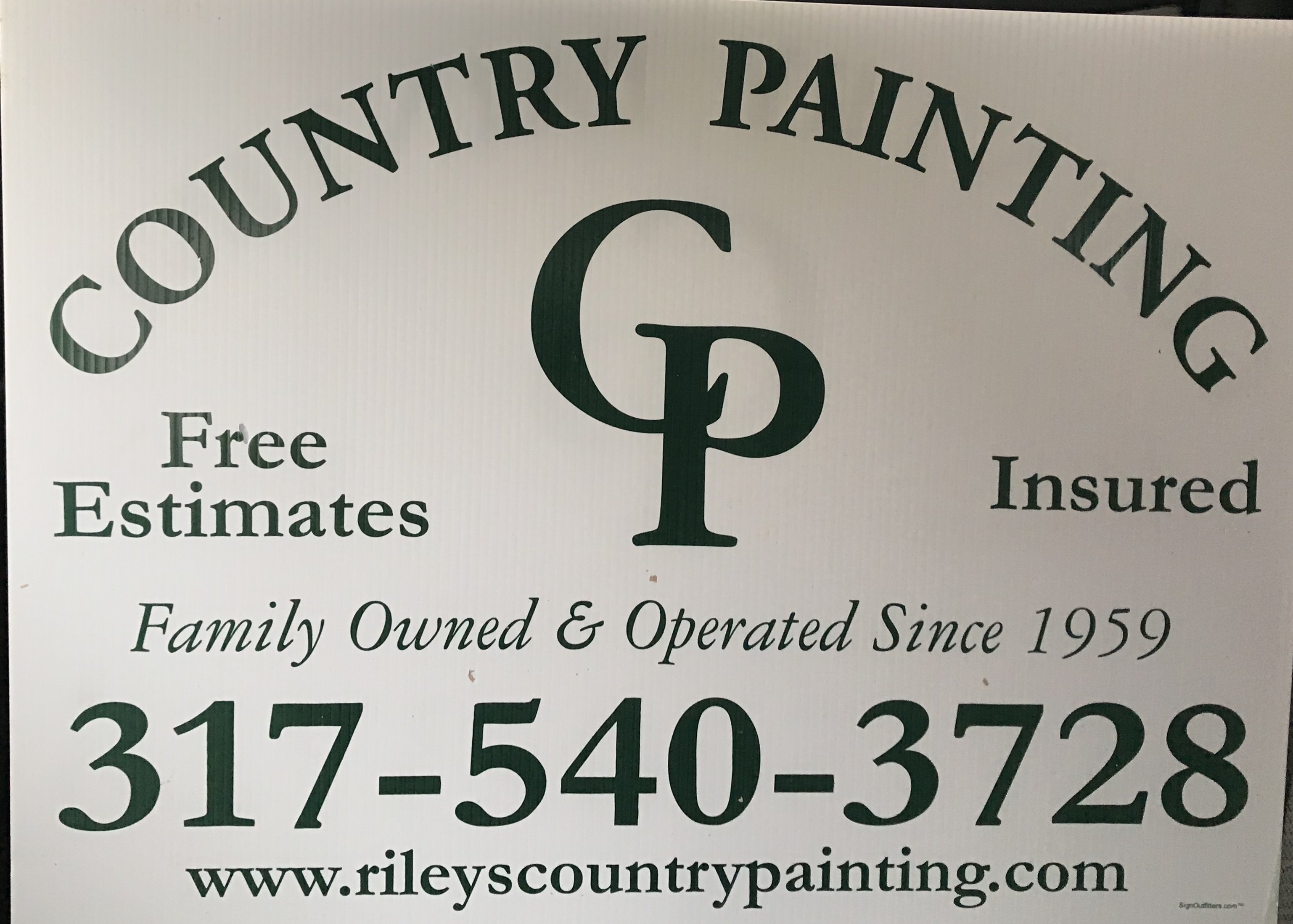 Logo for Country Painting