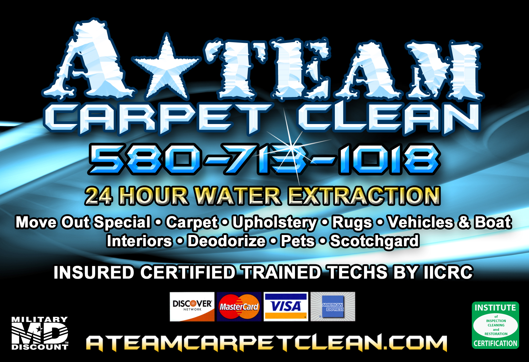 Logo for A Team Carpet Clean Inc
