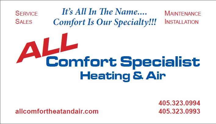 All Comfort Specialist Heat and Air logo