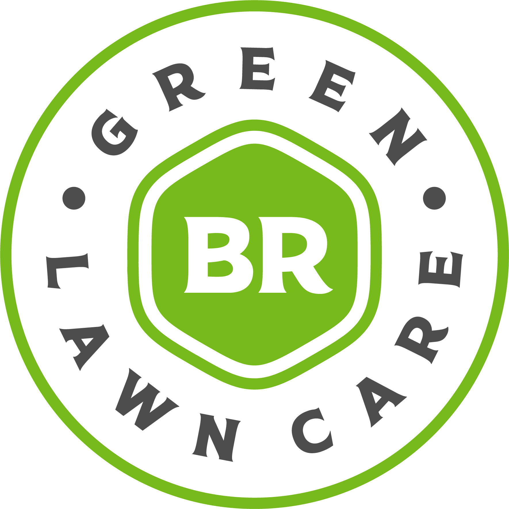 Logo for BR Green Organic Lawn Care