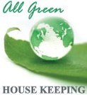 All Green Housekeeping logo