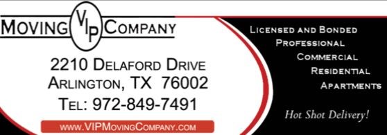 VIP Moving Company logo
