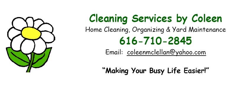 Organizing & Cleaning Services By Coleen logo
