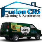 Logo for FusionCRS Cleaning & Restoration Services