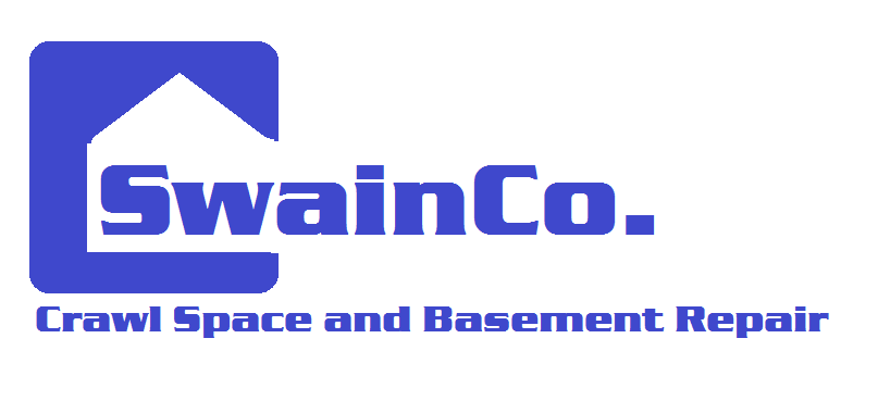 Logo for SwainCo. Crawl Space and Basement Repair