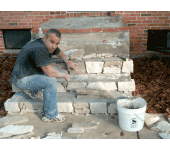 Logo for Vincent Masonry and Chimney LLC