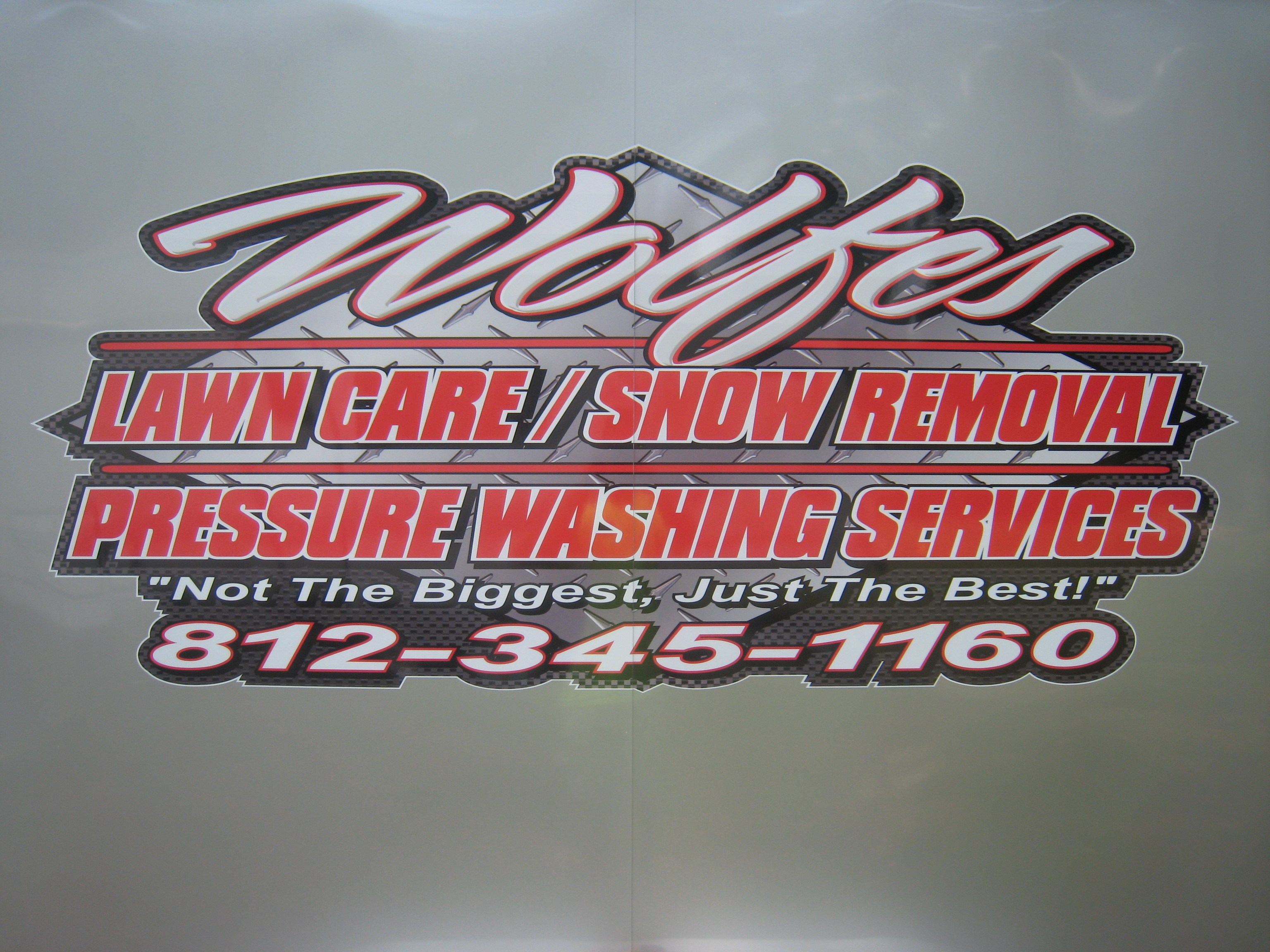 Wolfes Lawn Care-Snow Removal-Pressure Washing logo