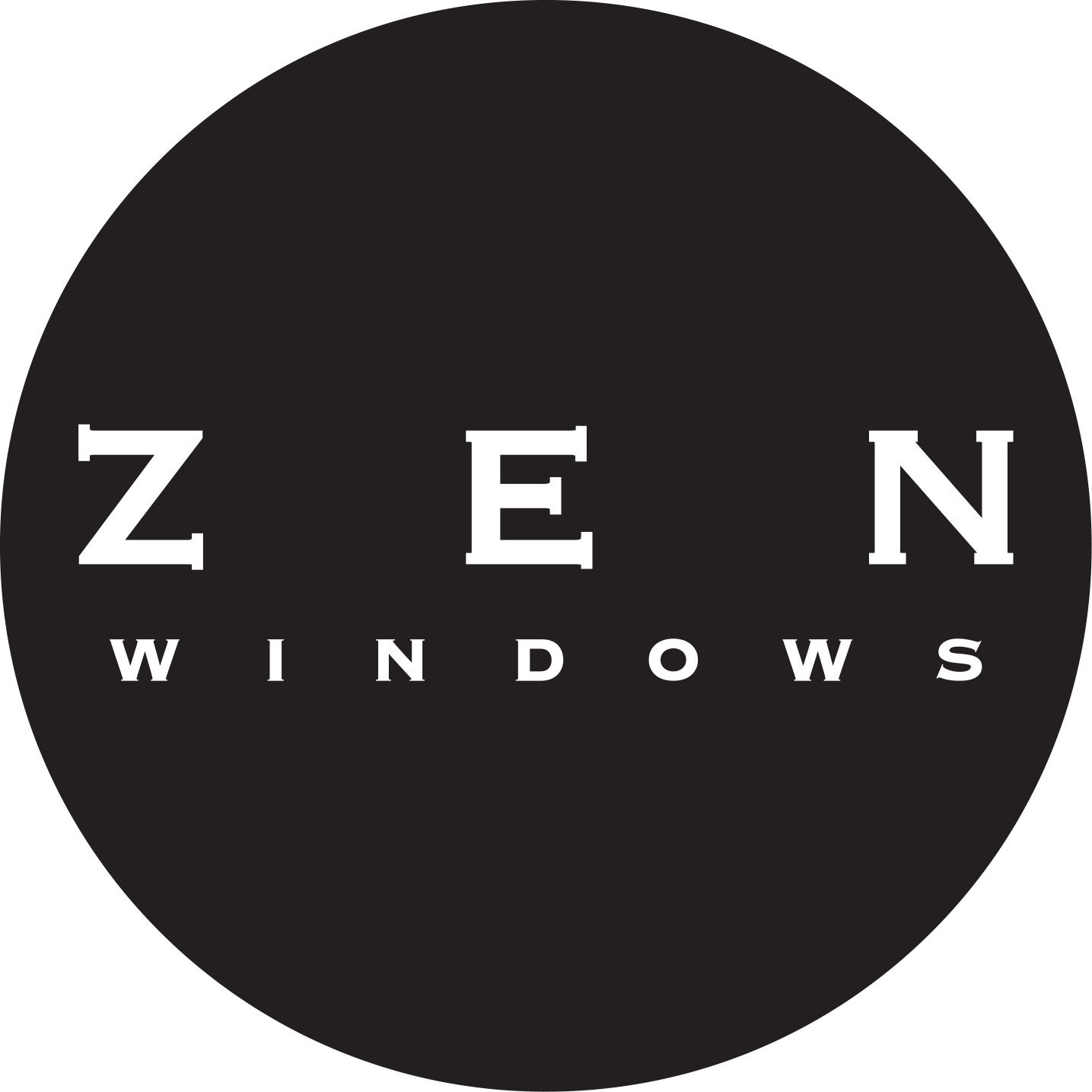 Logo for Zen Windows of Kansas City
