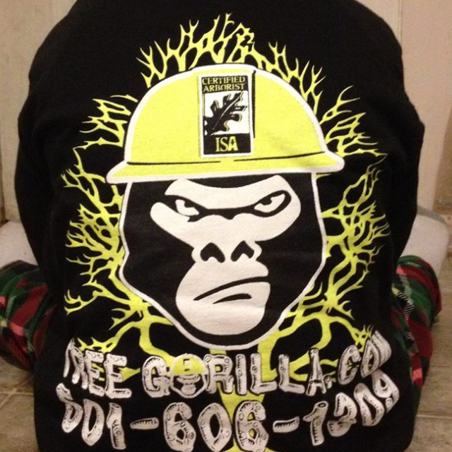 Chad Bryants Tree Care/ The Tree Gorilla logo
