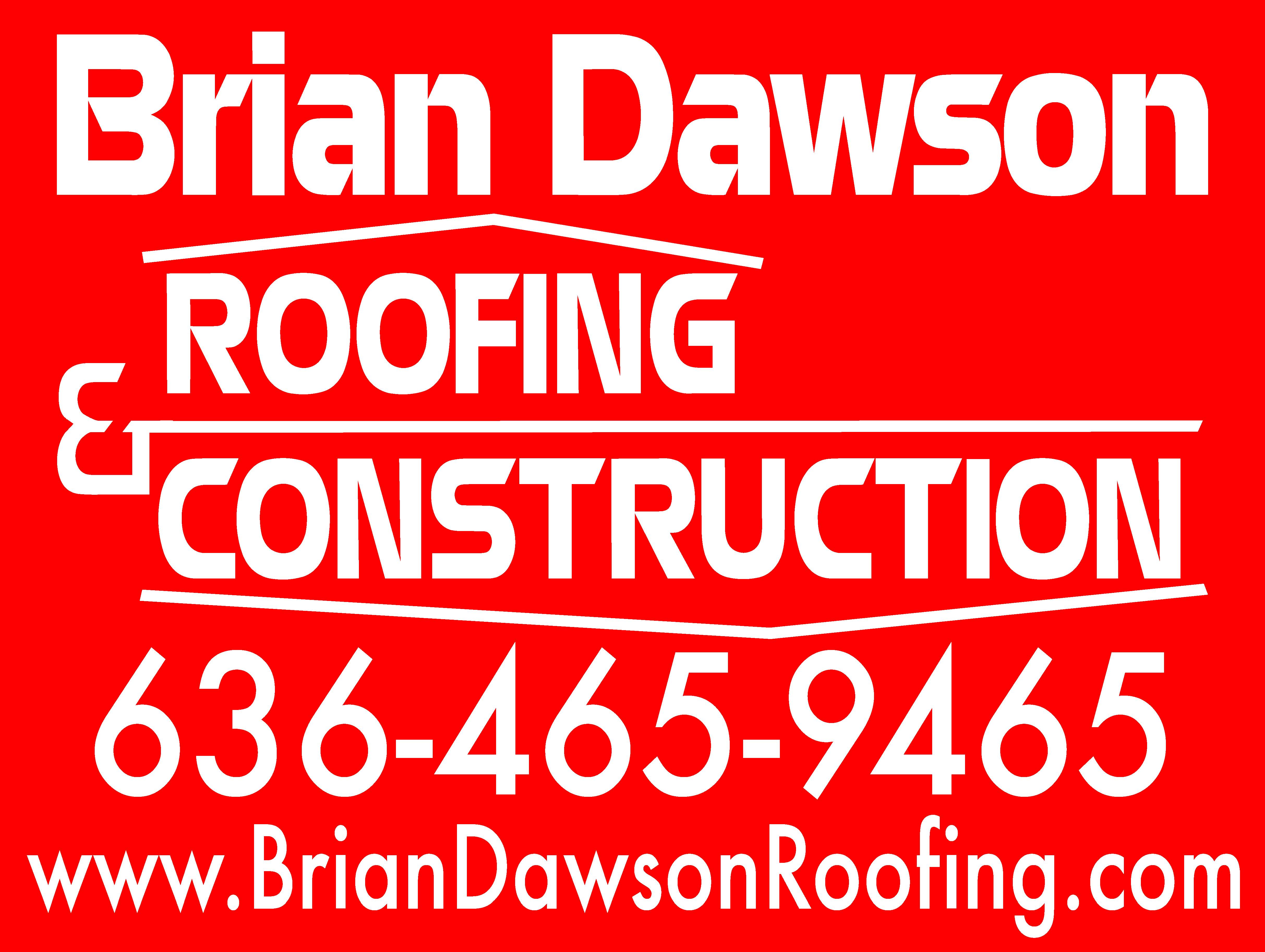 Logo for Brian Dawson Roofing LLC