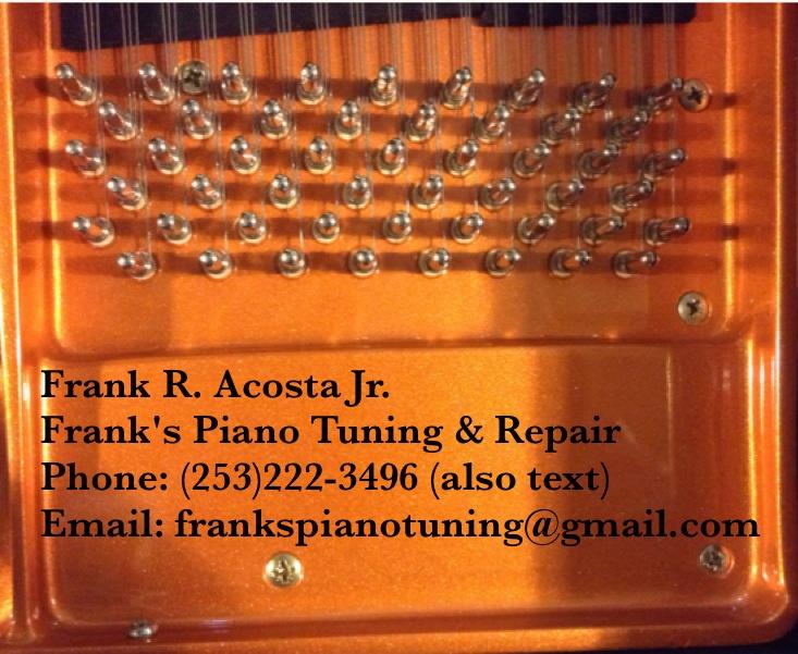 Piano Tuning & Repair by Frank R Acosta logo