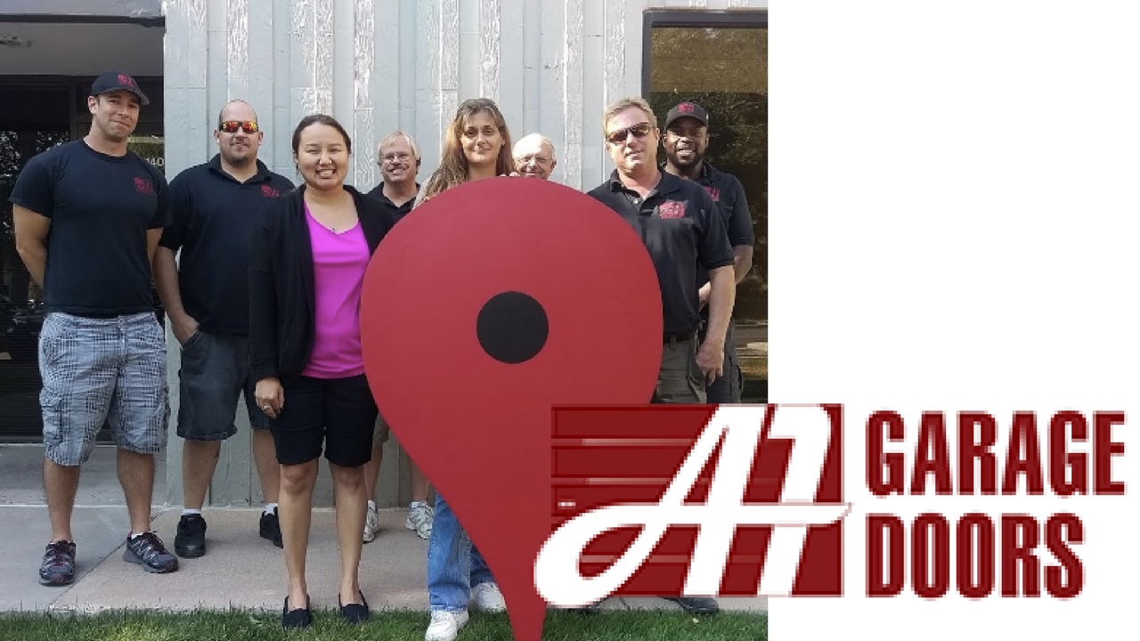 A-1 Garage Doors logo