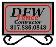 Logo for DFW Fence Contractor