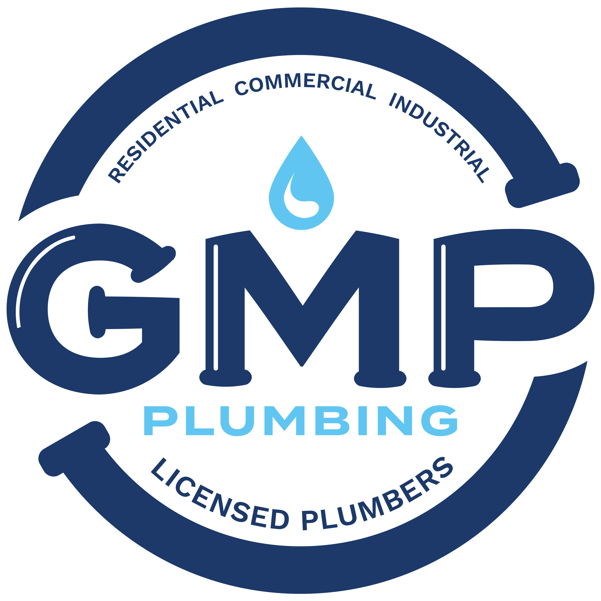 Logo for GMP Plumbing