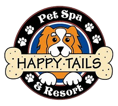 Logo for Happy Tails Pet Spa & Resort
