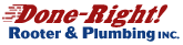 Logo for Done Right Rooter And Plumbing Inc