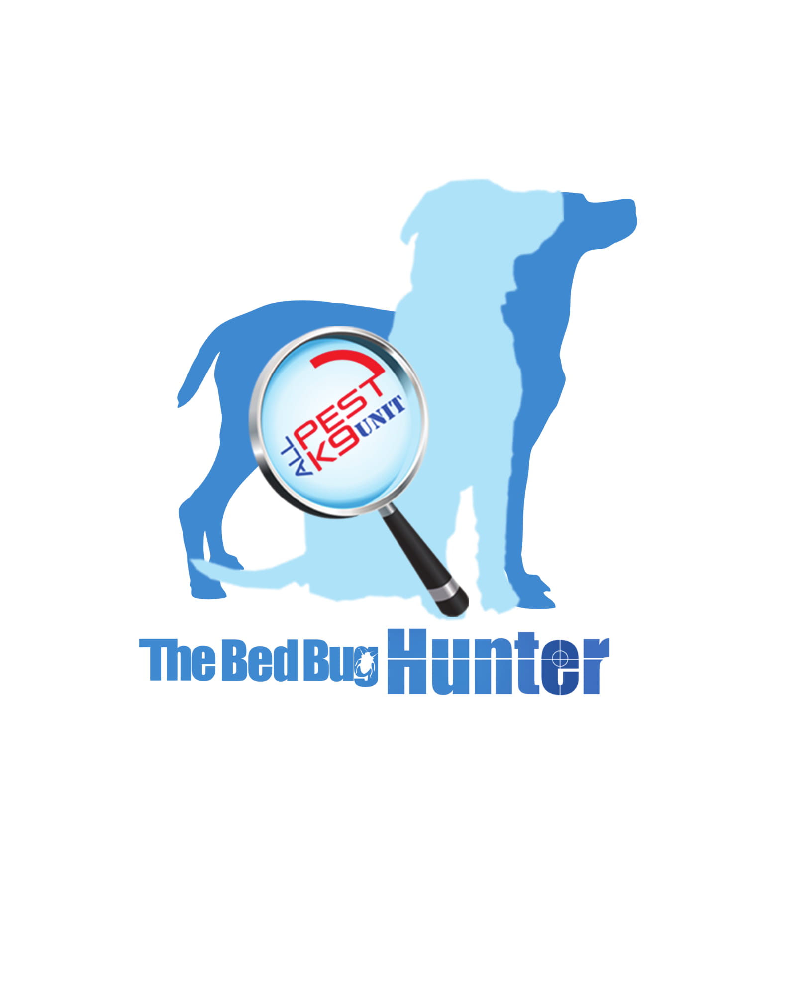 All Pest K9 Unit "The Bed Bug Hunter" logo