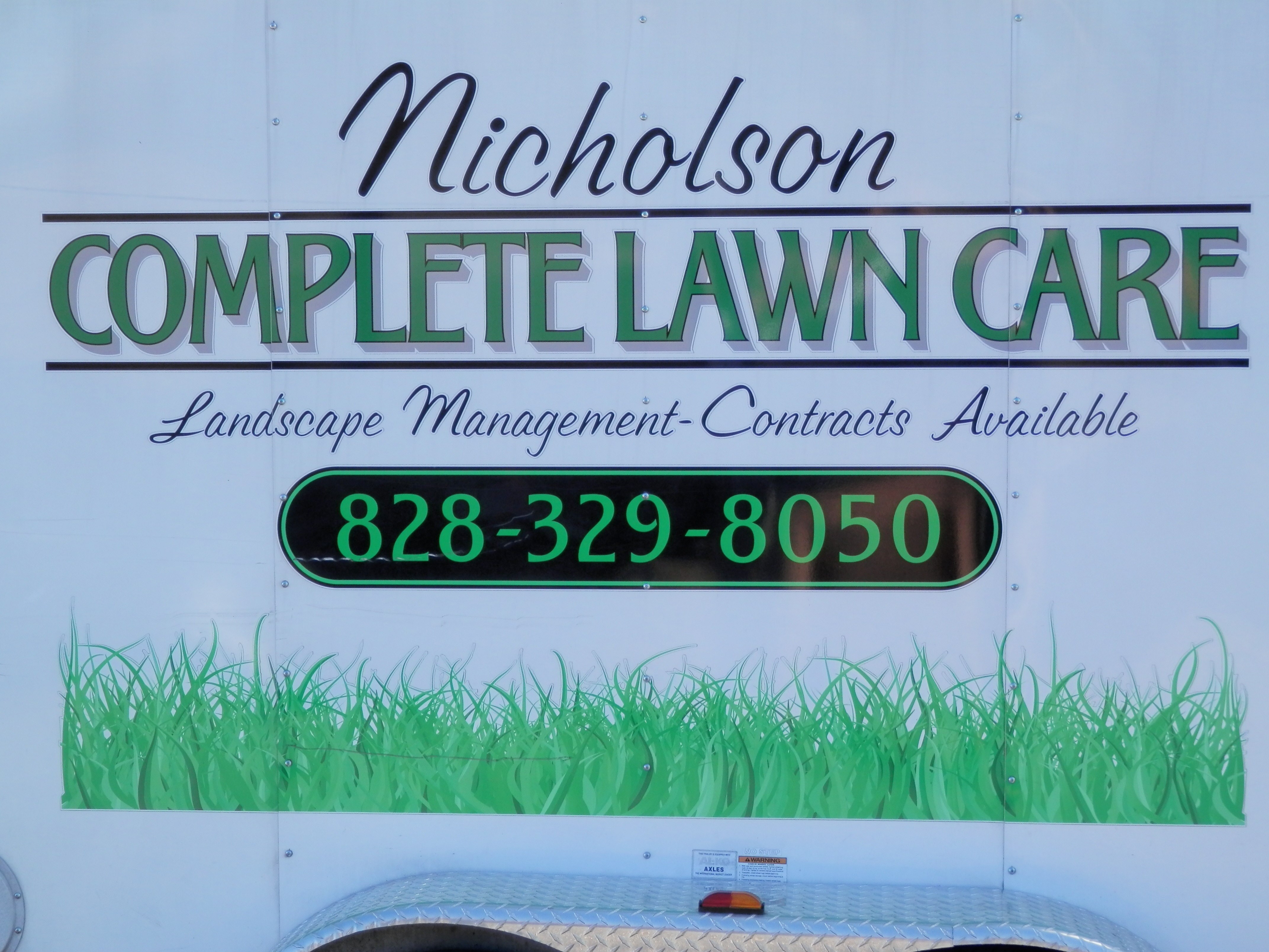 Logo for Nicholson's Complete Lawn Care