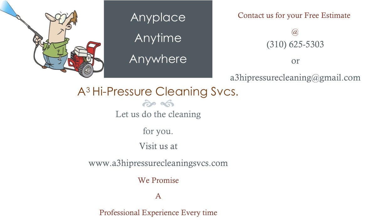 Logo for A3 Hi-Pressure Cleaning Svcs