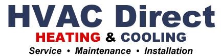 Logo for HVAC Direct Heating and Cooling