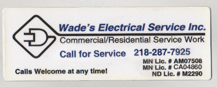 Wade's Electrical Service Inc logo