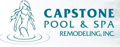 Logo for Capstone Pool & Spa Remodeling Inc