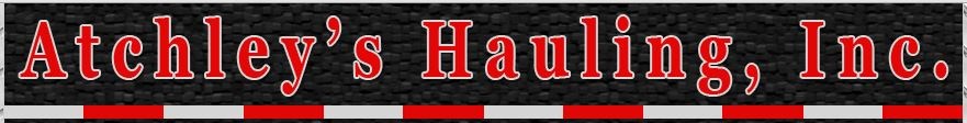 Logo for Atchley's Hauling Inc
