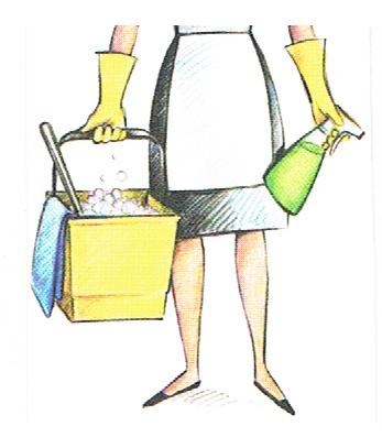 Logo for Helping Hands Cleaning, etc