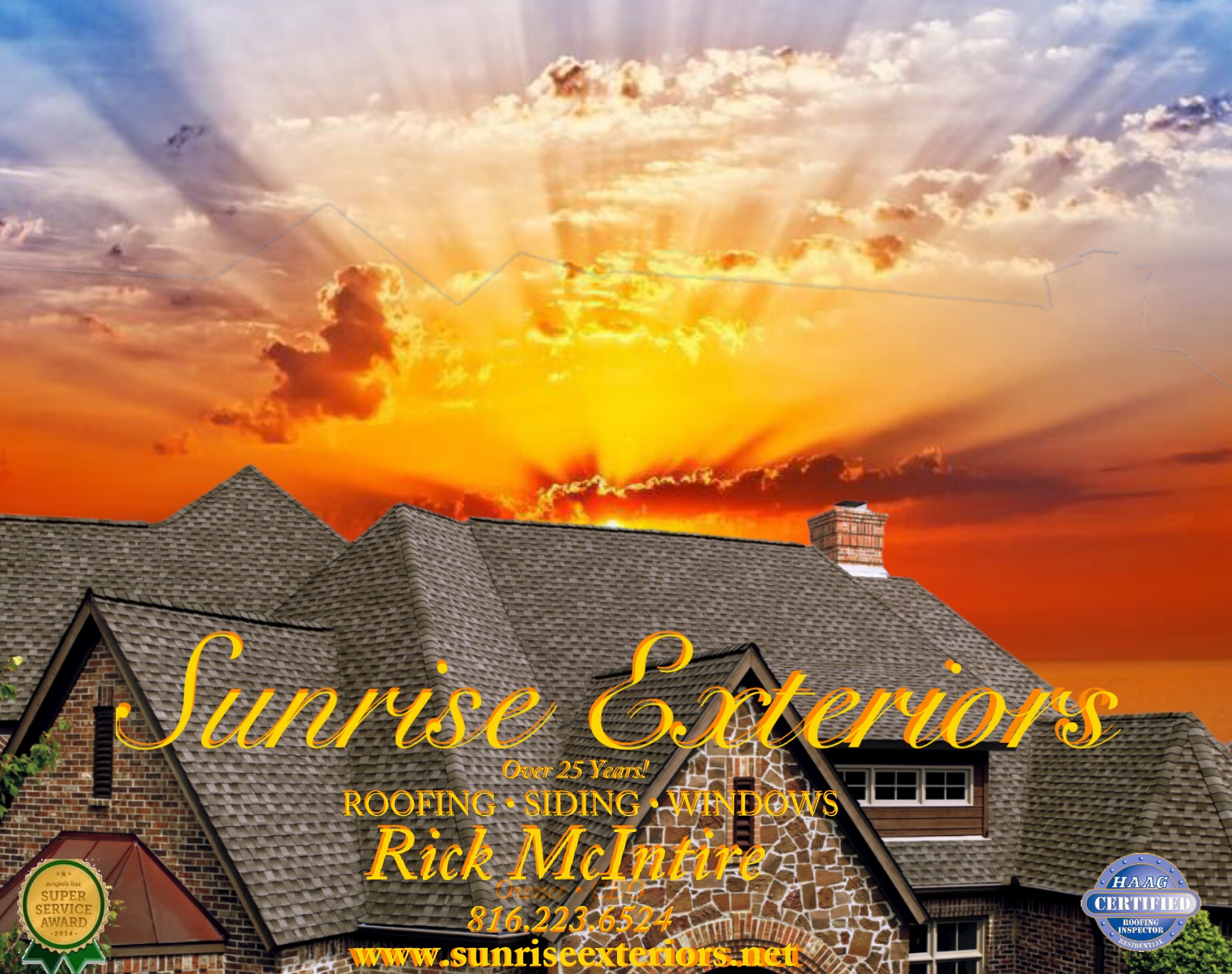Logo for Sunrise Exteriors