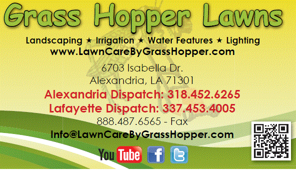 Grass Hopper Lawns (Alexandria/Lafayette) logo