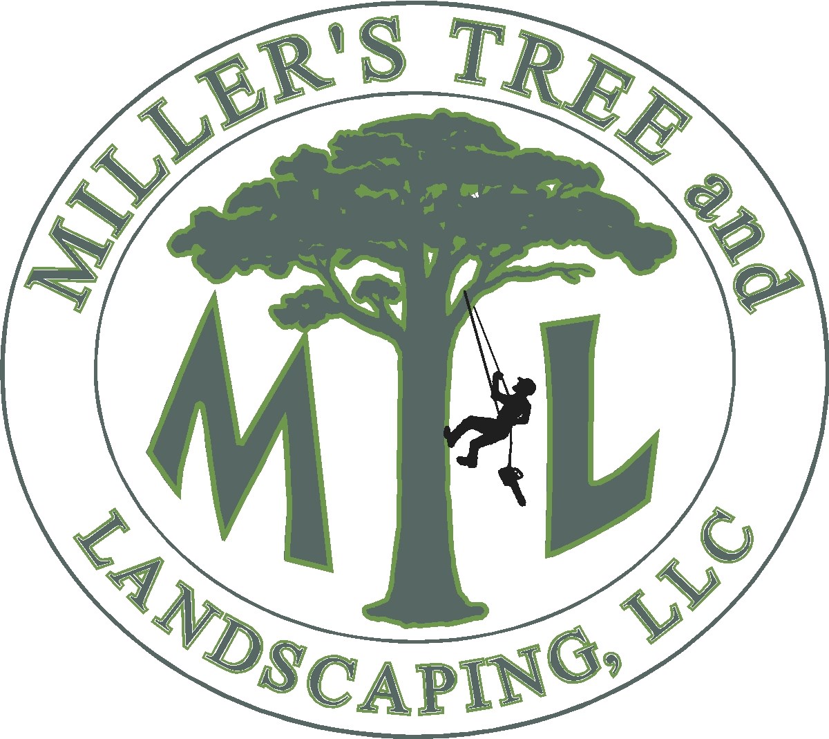 Logo for Miller's Tree & Landscaping LLC