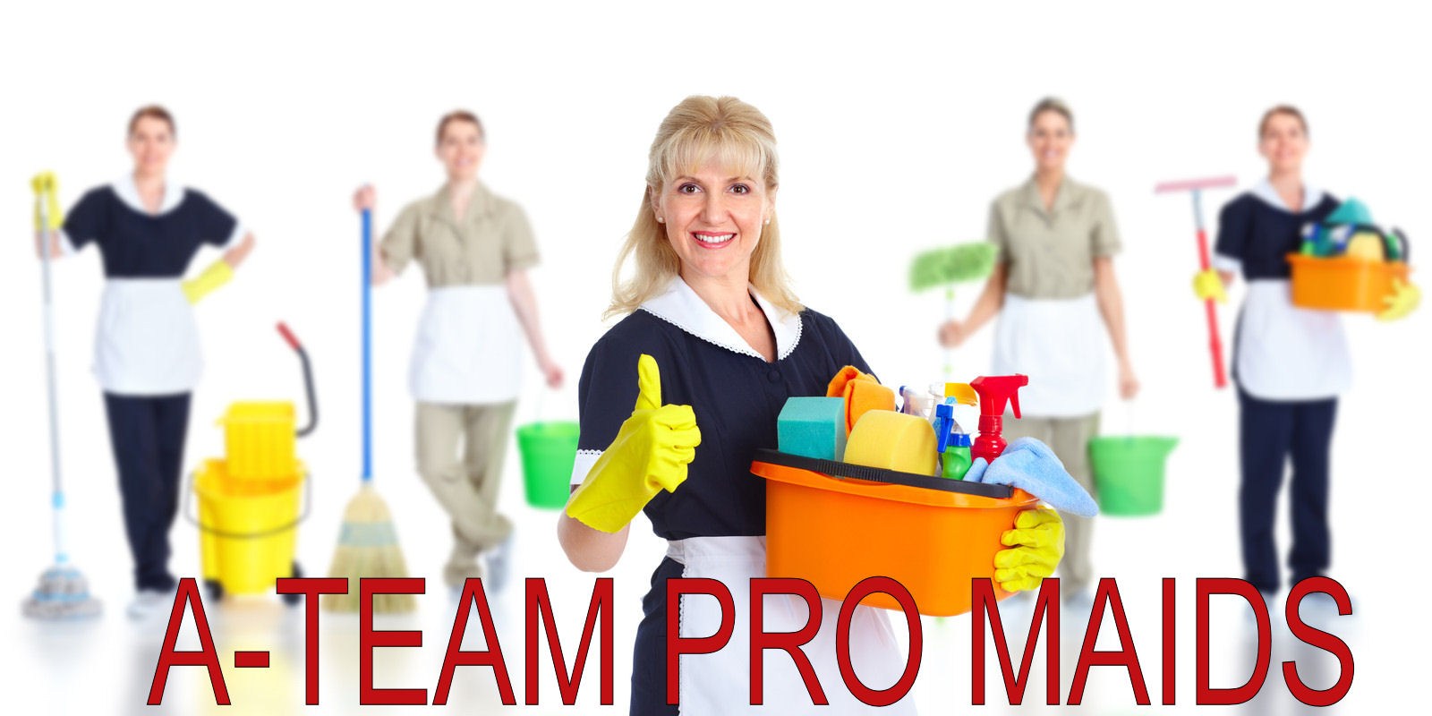 Logo for A-Team Pro Maid Services