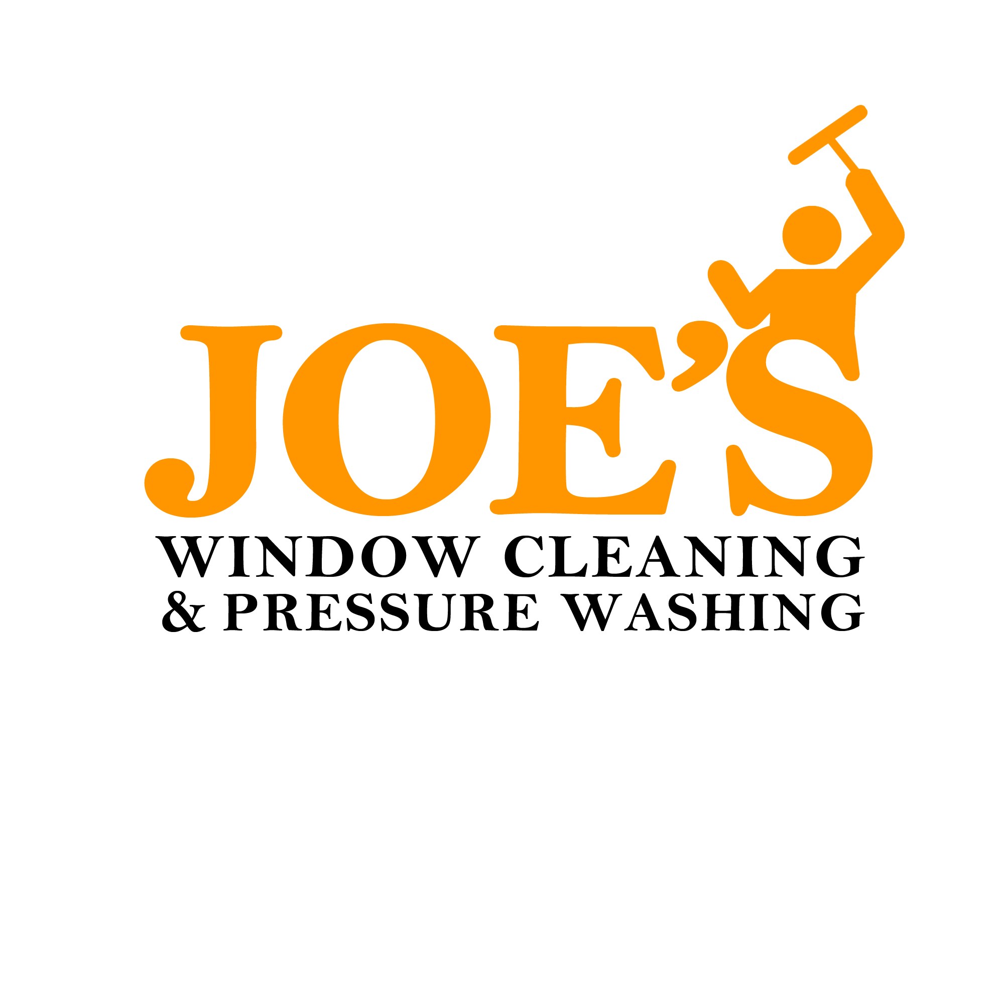 Joe's Window washing and Pressure washing logo