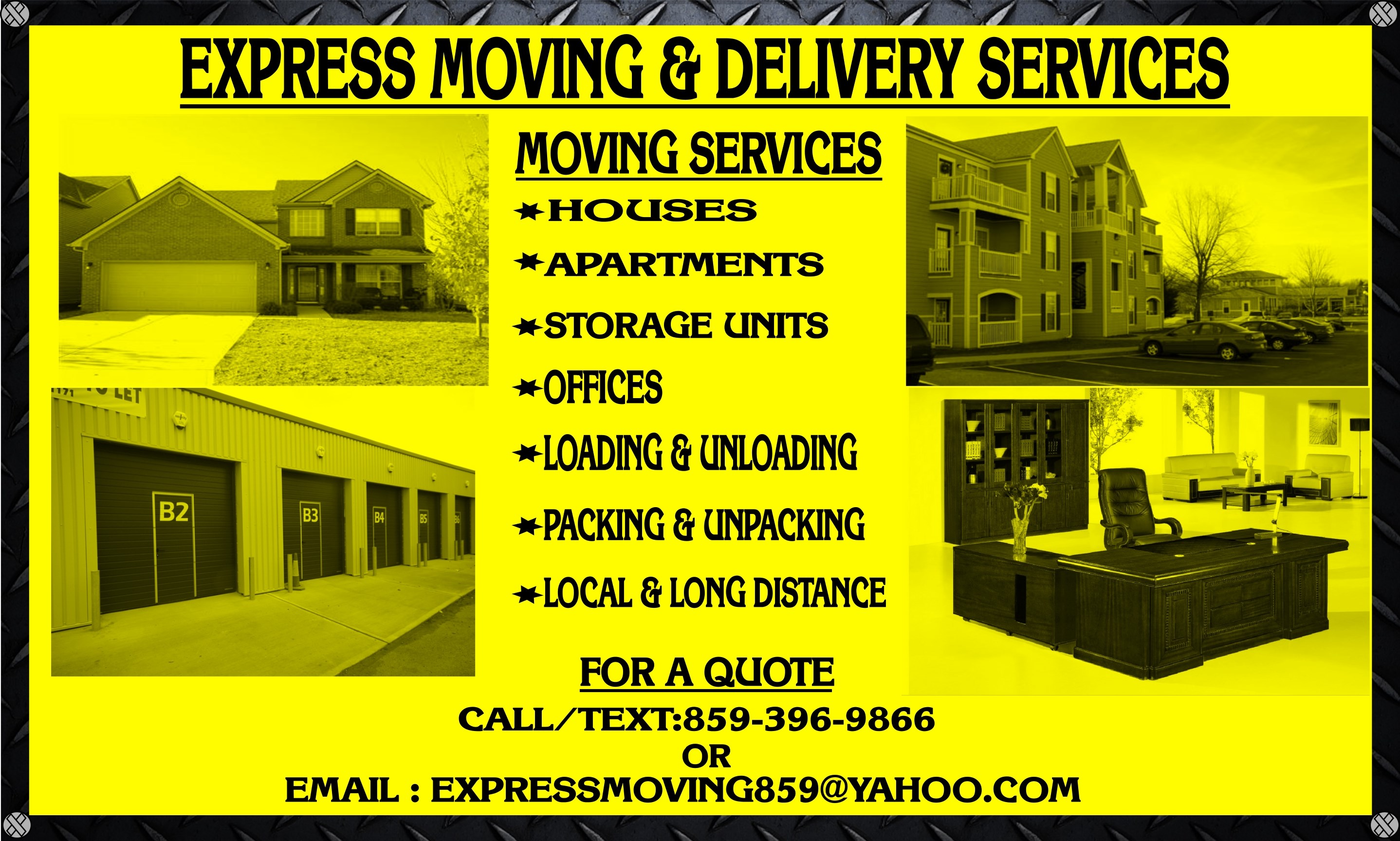 Xpress Moving and Delivery Services logo