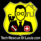 Logo for Tech Rescue St Louis